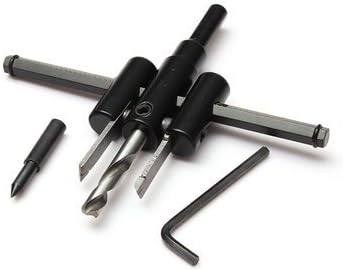 DHARMSUT Circle Hole Drill Bit Saw Cutter Kit DIY Tool Accessories (Multicolour)