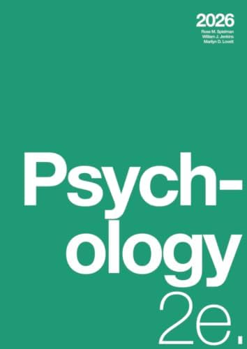 Psychology 2e (hardcover, color): Rose M Spielman: 9781998428847