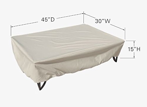 Treasure Garden Fits All Oval and Rectangle Occasional Tables - Protective Furniture Covers - CP923