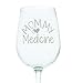 Mommy Medicine Funny Wine Glass for Women - Mom Birthday Gifts or for Best Friend Unique Christmas Gifts Mother's Day - Present Idea For Mother or Wife Girlfriend Sister Coworker and Nurse 16 Oz