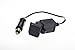Eriding Dual USB Charger Power Adapter with for Din Socket Plug 30cm/12inch Cable for Motorcycle