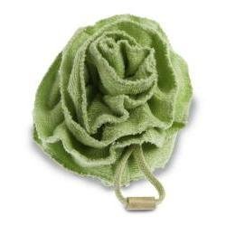 Natural Bamboo Bath and Shower Pouf