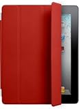 iPad Smart Cover(スマートカバー） (Red　Cover（革製）)
