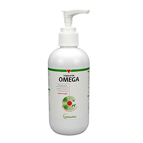 Vetoquinol Triglyceride Liquid Omega 3 Supplement for Dogs and Cats