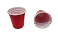 Disposable Shot Glasses - Mini Red Party Cups - 120 Count 2 Ounce - Plastic Shot Cups - Jello Shots - Jager Bomb - Beer Pong - Perfect Size for Serving Condiments, Snacks, Samples and Tastings