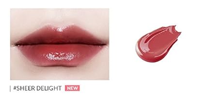 Pony Flüssigkeits Lippe Tint (Korean Makeup Lippenstift) (04 Sheer Delight)