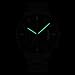 KASHIDUN Men's Watches Casual Quartz Wrist Watches Luminous Waterproof Date Watch-Black Dial TL-YHP