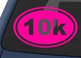 10K Running Oval Sticker - Pink 5
