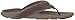 Olukai Nui Men's Leather Beach Sandals Dk Shadow/charcoal - 8