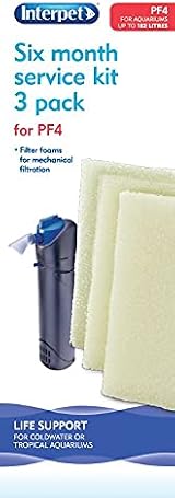 Interpet Replacement Plain Foams PF4 Power Filter 6 Month 3 Pieces view 2