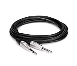 Hosa HSS-020 REAN 1/4" TRS to REAN 1/4" TRS Pro Balanced Interconnect, 20 Feet
