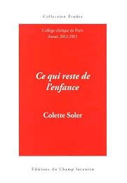 Ce qui reste de l'enfance
