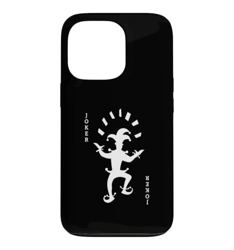 Casino Joker Playing Deck of Card For Gambler Poker Player Case for iPhone 13 P…