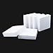 Resinta 18 Pack Craft Foam Block White Square Polystyrene Foam Block for DIY Arts and Sculpture, 4 x 4 x 1 Inches