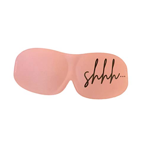 Shhh! Blush Foam Contoured Sleep Eye Mask