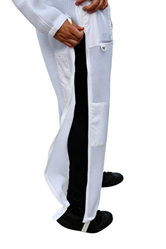 OZ ARMOUR Beekeeping Suit Ventilated Air Mesh with Fencing & Round Brim Hat (8X-Large)