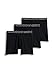Jockey Men's Underwear Active Microfiber Midway Brief - 3 Pack, Black, L