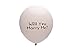 LeeSky 100 Pack 12 Inches I LOVE YOU Latex Ballons for Wedding,Valentine's Day,Proposal,Engagement Party,Birthday Party Decoration