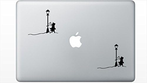 Narnia Lamppost HenryDecal5550366 Set Of Two (2x) , Decal , Sticker , Laptop , Car , Truck