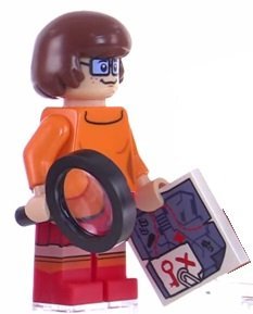 lego scooby doo velma minifigure