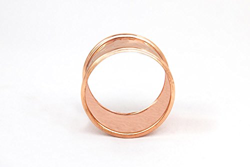 Alchemade Round Hammered Copper Napkin Rings (Set of 4) - by