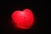 Micro USB + Solar Rechargeable Heart Star Projector Night Light by Lumitusi