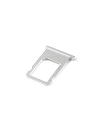 Ranura para tarjeta SIM bandeja Holder NANO Repuestos para iPhone 6S 4,7 inch + Tarjeta SIM bandeja abierta Pin de expulsión MMOBIEL, Plateado
