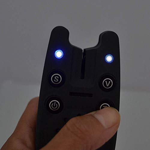 Hirisi Tackle® Bissanzeiger, 3 Stück für Karpfenangeln, in Gehäuse, mit Reißverschluss – Bild 5