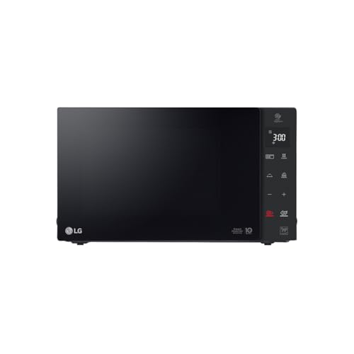 LG MH6535GDS Microwave with Grill and Smart Inverter, 25 L, 1000W Microwave, 900W Grill, Automatic Programs, Easy Clean, Black thumbnail 1