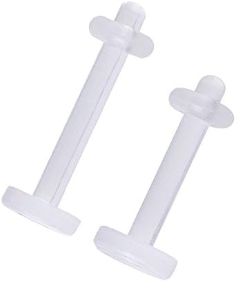 5 LABRET Piercing CLEAR Retainers Piercing Hiders (14g) 1.6mm *FAST UK SELLER*