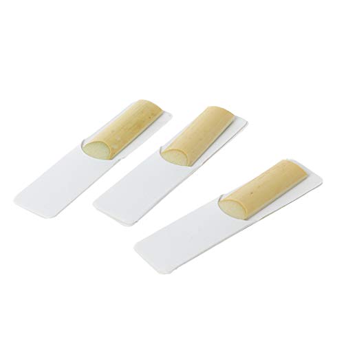 image for Yuuups 10pcs Bb Soprano Saxophone Reed Strength 2.5 Bamboo Sax Woodwin