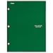 Five Star 4 Pocket Folder, 2 Pocket Folder Plus 2 Additional Pockets, Green (72091)