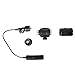 FARMSOLDIER Tactical LED Mini Scout Flashlight， Weaponlights Single Mode Hunting Light with Pressure Switch and Rifle Mount Black