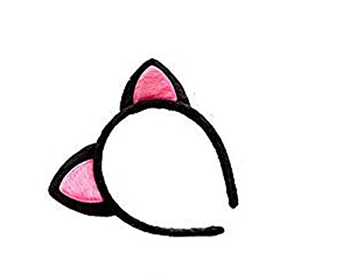 2PCS Random Color Cute Lovely Hairband Plush Cat Ears Headband Dress Accessory For Children And Adult