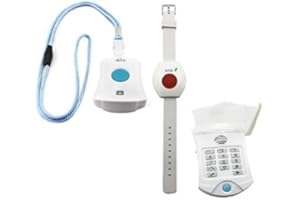 ASSISTIVE TECHNOLOGY SERVICES Lifes Guardian Medical Alarm Emergency Alert Landline Phone System No Monthly Charges HD700