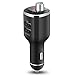 V4.2 Bluetooth FM Transmitter for Car, Esolom Wireless Bluetooth Transmitter Receiver MP3 Player Radio Adapter Car Kit with Dual USB Charging Ports and iPhone Speakerphone Samsung Smartphone