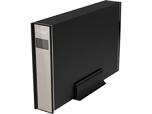 Rosewill Full Aluminum Hard Drive Enclosure 3.5” SATAIII USB 3.0 with Transmission Speed LCD Display (RX356-U-LED)