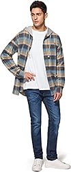 CQR Men's 100% Cotton Plaid Flannel Shirt, Long