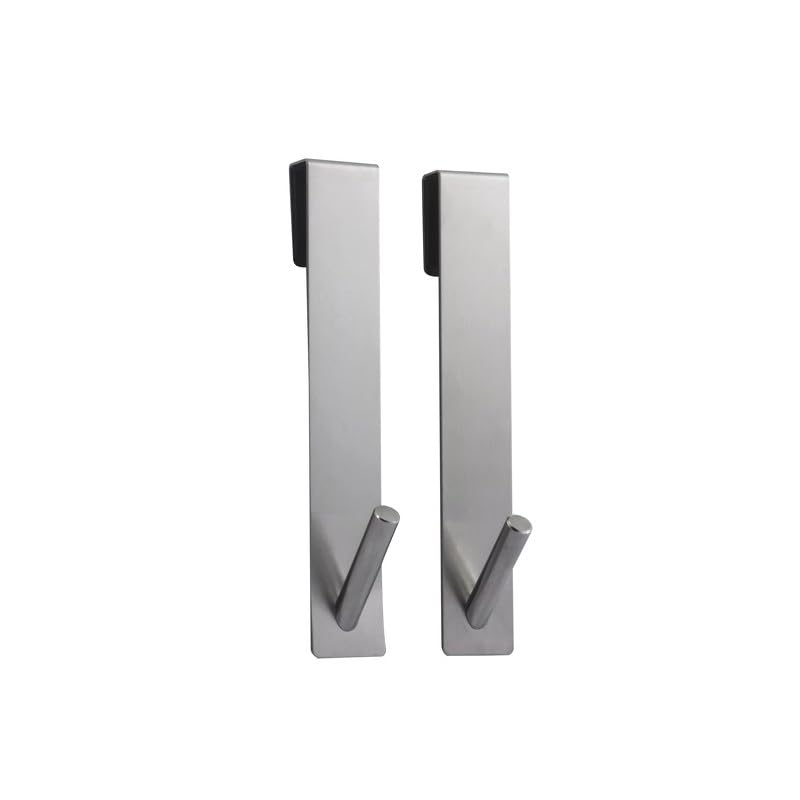 MSV 2 Hooks for Shower Wall NOKO Satin Finish