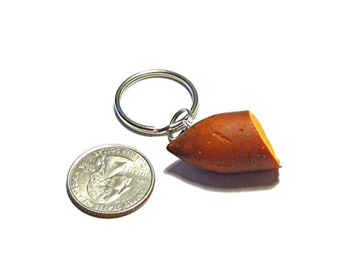 Sweet Potato Keychain - Tiny Food Jewelry