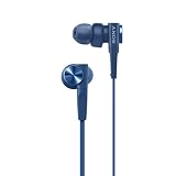Sony MDR-XB55 Extra-Bass In-Ear Headphones (Blue)