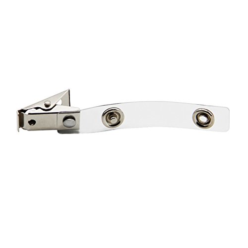 Happy Trees Destiny Metal Badge Clips with Strap clear ID Strap Clip