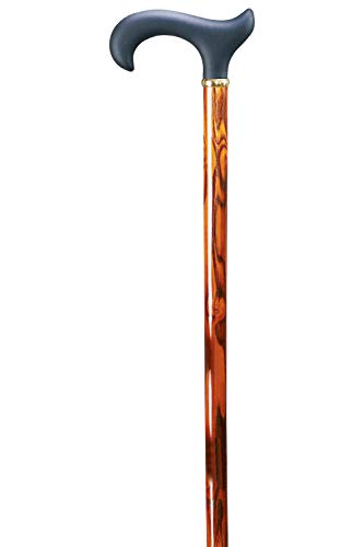 GastrockWooden Walking Stick Softgrip Derby Ergonomic – The Elegant Bentley
