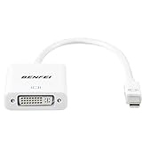 Mini DisplayPort(Thunderbolt) to DVI Adapter, Benfei Mini Display Port to DVI Converter Male to Female Adapter Cable for ThinkPad SurfacePro PC