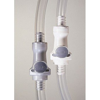 CPC (Colder) HFCD23835 Quick-disconnect fittings, valved elbow hose barb inserts, PES, 1/2