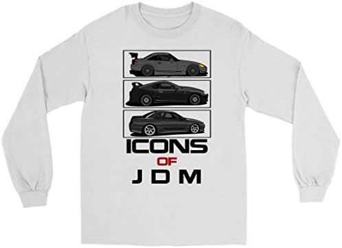 JDM Icons Honda S2000 Toyota Supra Nissan Skyline Long Sleeve Shirt