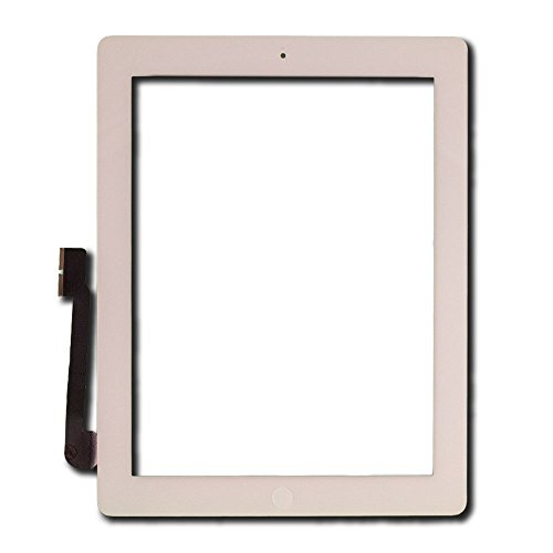 Touch screen digitizer for apple ipad 3 - a+ - white - includes s…