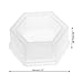 Kimnny Silicone Mold, Hexagon Flower Pot DIY Silicone Molds Garden Planter Cement Concrete Vase Soap Moulds