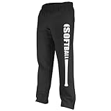 Softball Fleece Sweatpants Bat Softball