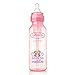 Dr. Brown's Baby Bottles Girls 6 Pack - 3 (8 oz) Lavender and 3 (8 oz) Pink bottles with new print
